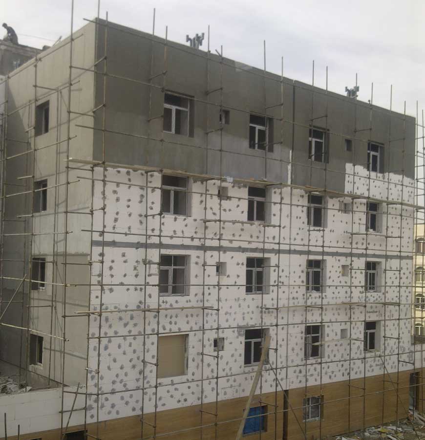 اجرای اتیکس در نمای ساختمان، اولین اتیکس علمی در ایران
